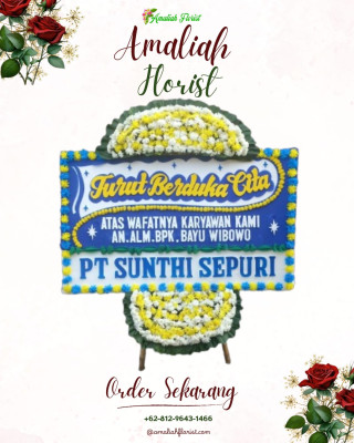 Papan Bunga Duka di Mandobo